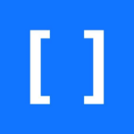 solidcore brackets logo on a blue background