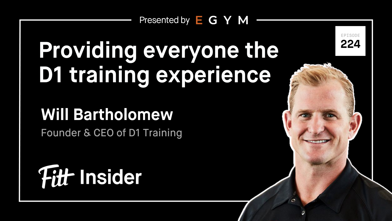 Will Bartholomew, Founder & CEO of D1 Training