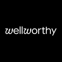 wellworthy black and white logo