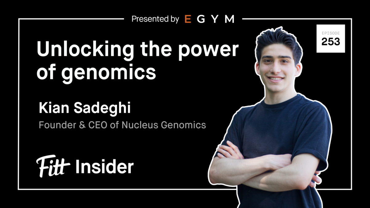 Kian Sadeghi, Founder & CEO of Nucleus Genomics