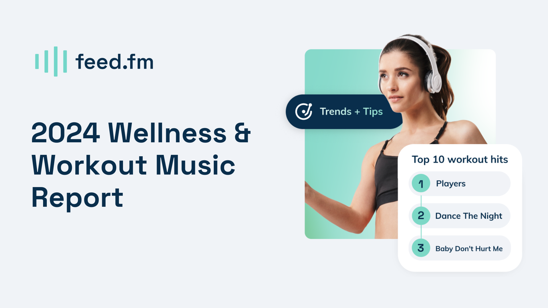 Feed.fm 2024 Wellness & Workout Music Report Preview Image