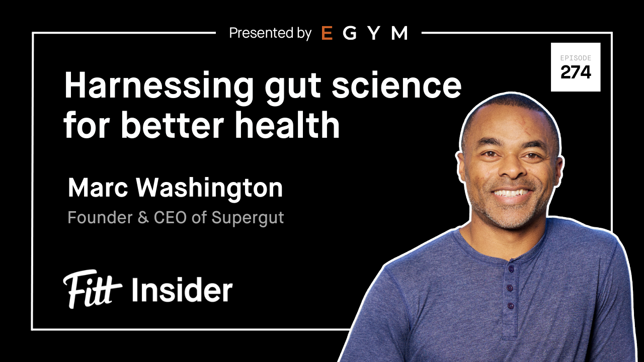 Graphic of Marc Washington, Harnessing Gut Science for Better Health