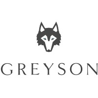 Greyson Clothiers watermark with a graphic image of a wolf