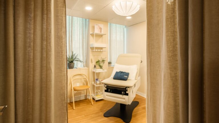 Interior of Millie's clinic