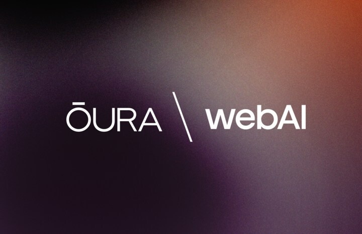 OURA x webAI logos