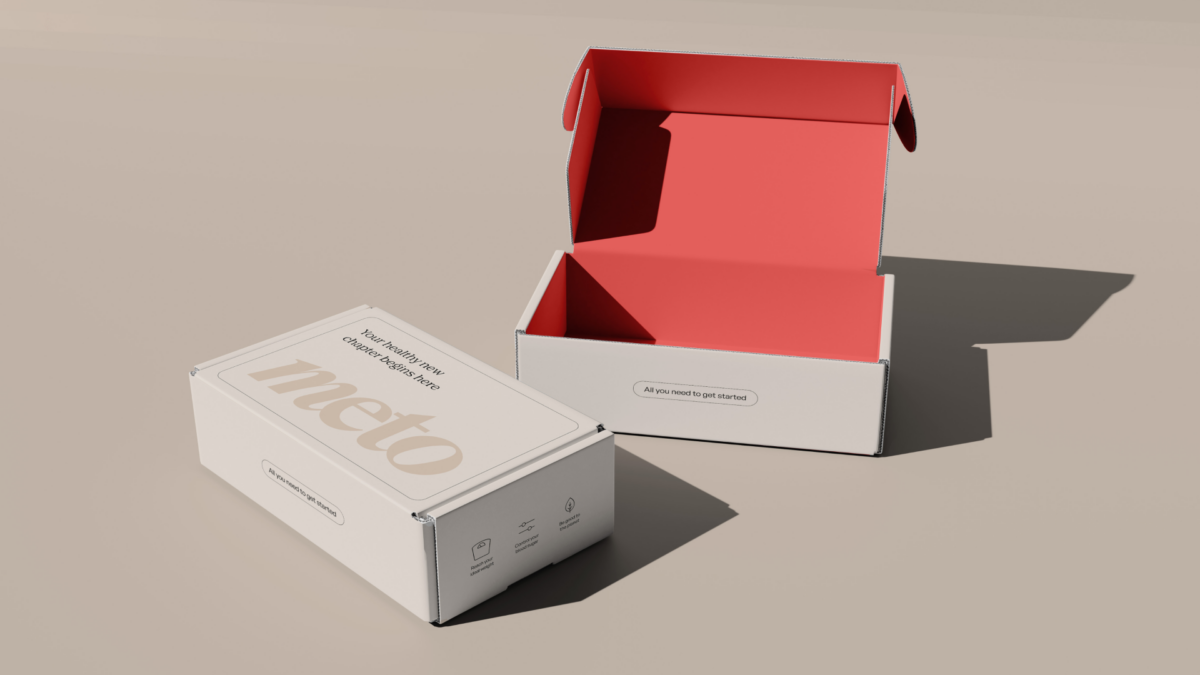 A boxed Meto kit