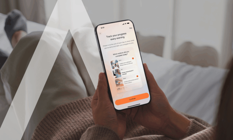 Sprints homepage on a smartphone