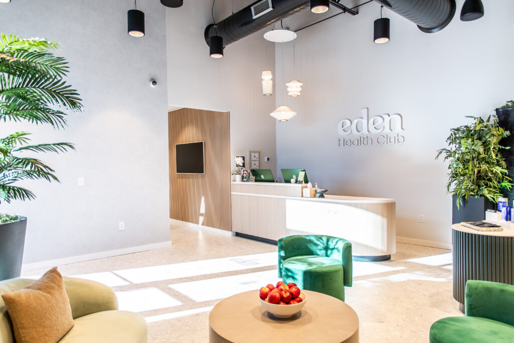 Eden Health Club lobby