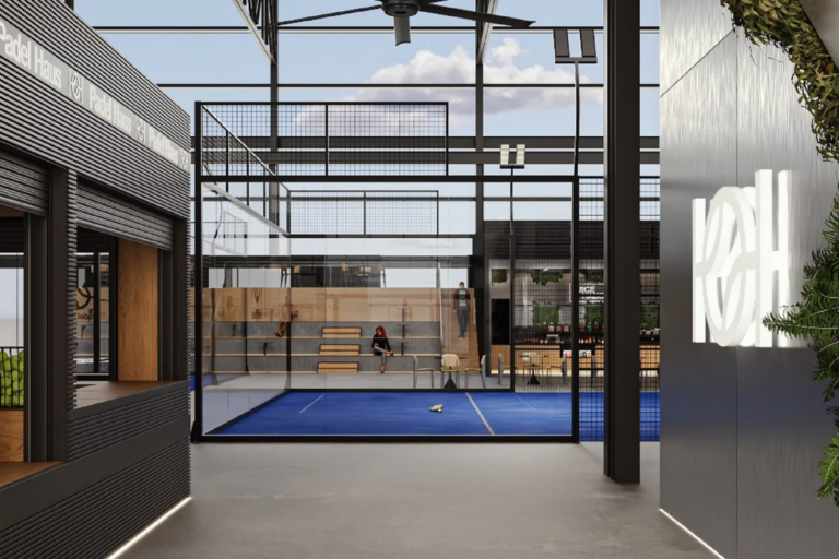 Padel Haus entrance