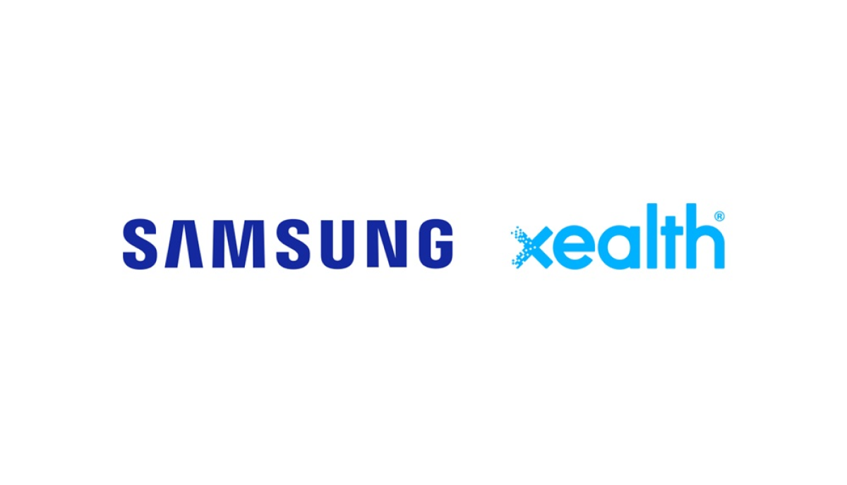 Samsung x Xealth logos