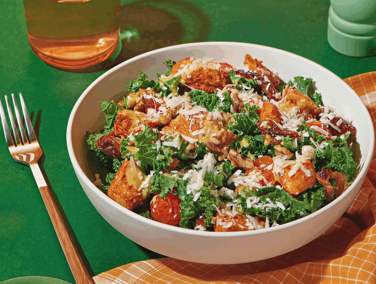 Bright-colored salad