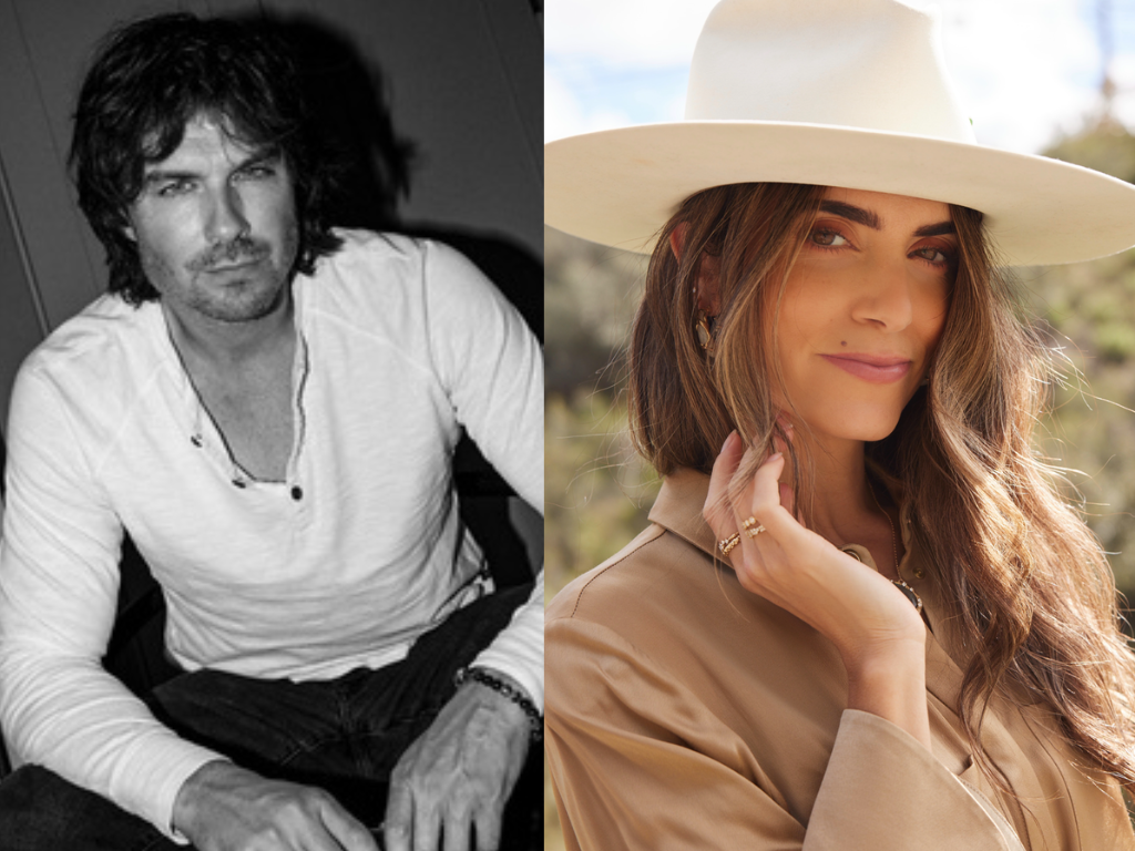 Ian Somerhalder and Nikki Reed