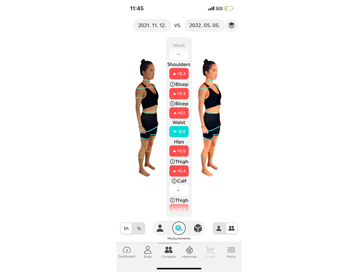 Lifelike body composition analysis