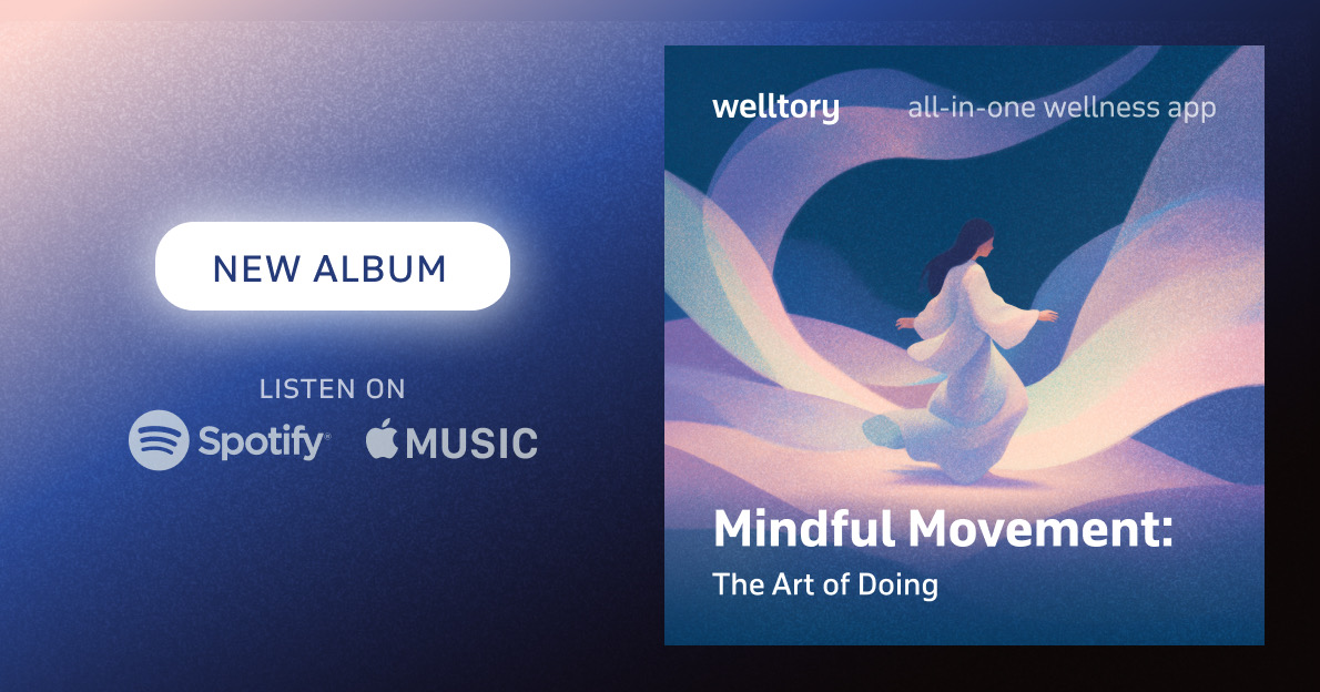 New Album, Mindful Movement, on Spotify and Apple Music