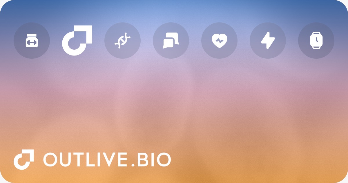 Outlive.bio banner