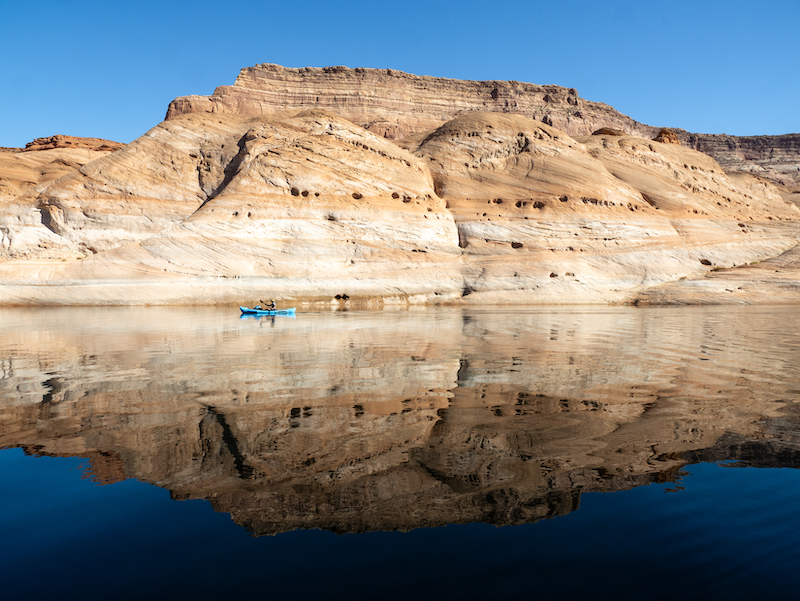 Alpacka Raft near natural landform