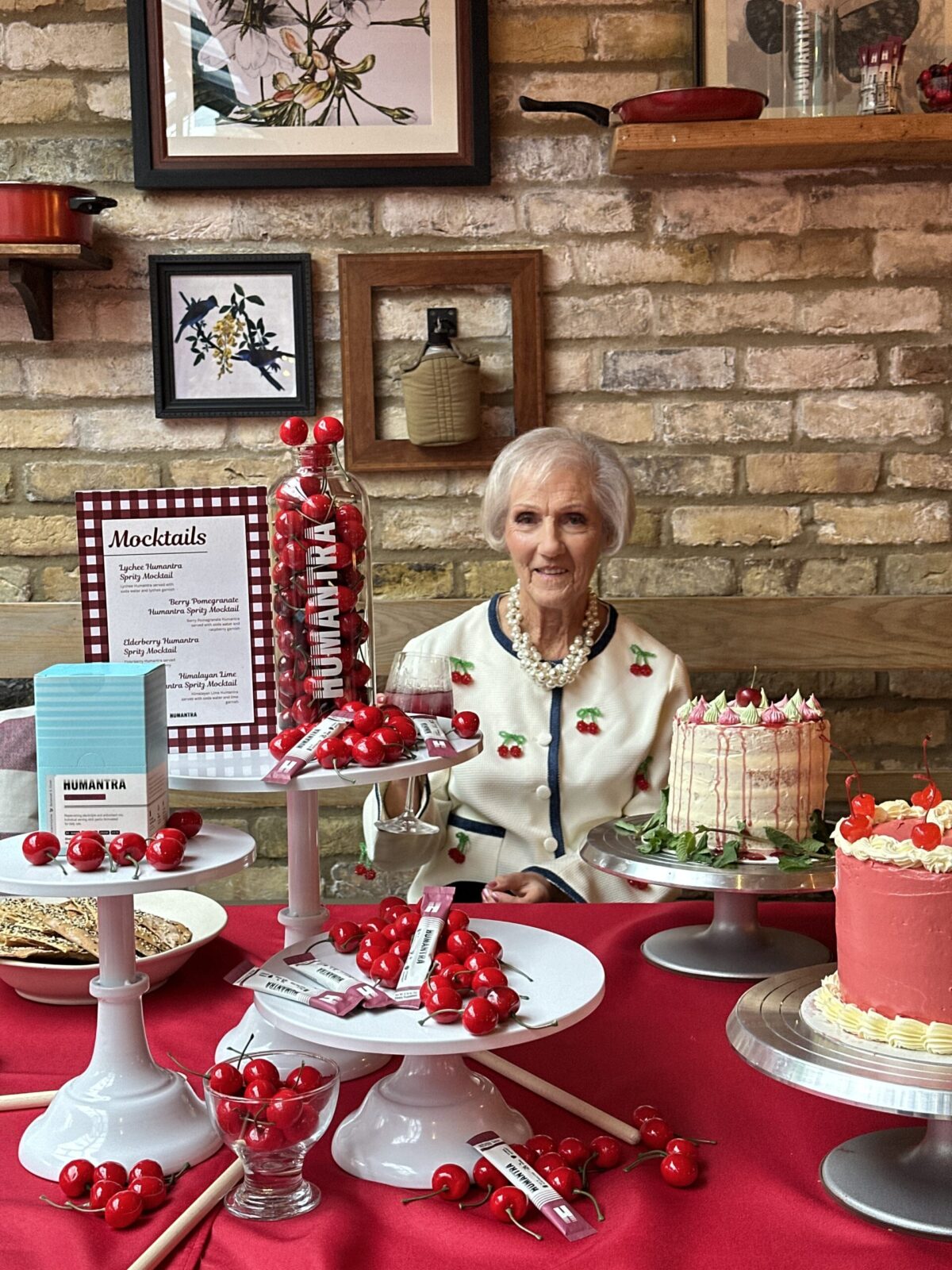 Woman at the Great Cherry Bakeoff