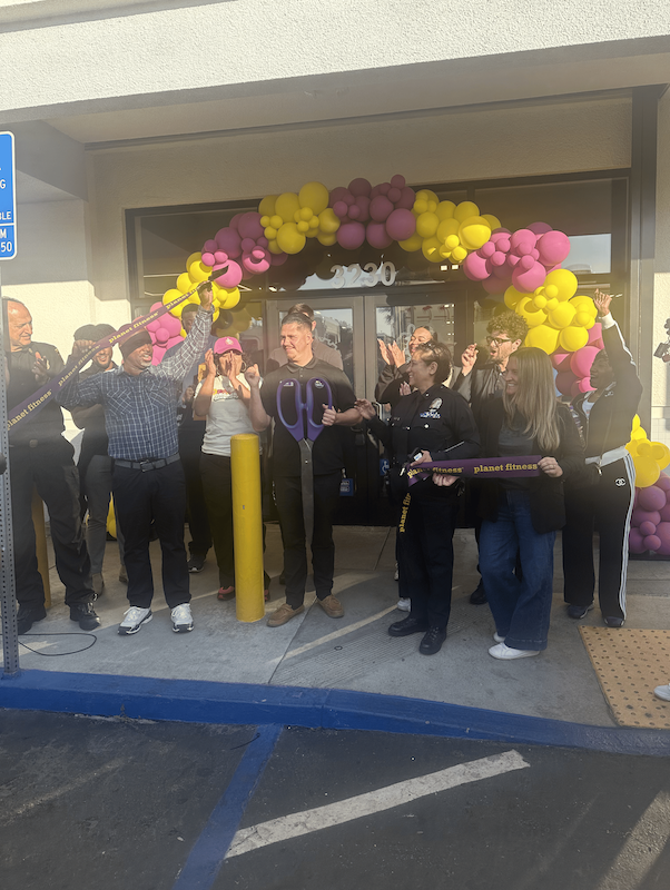 Opening ceremony at Planet Fitness