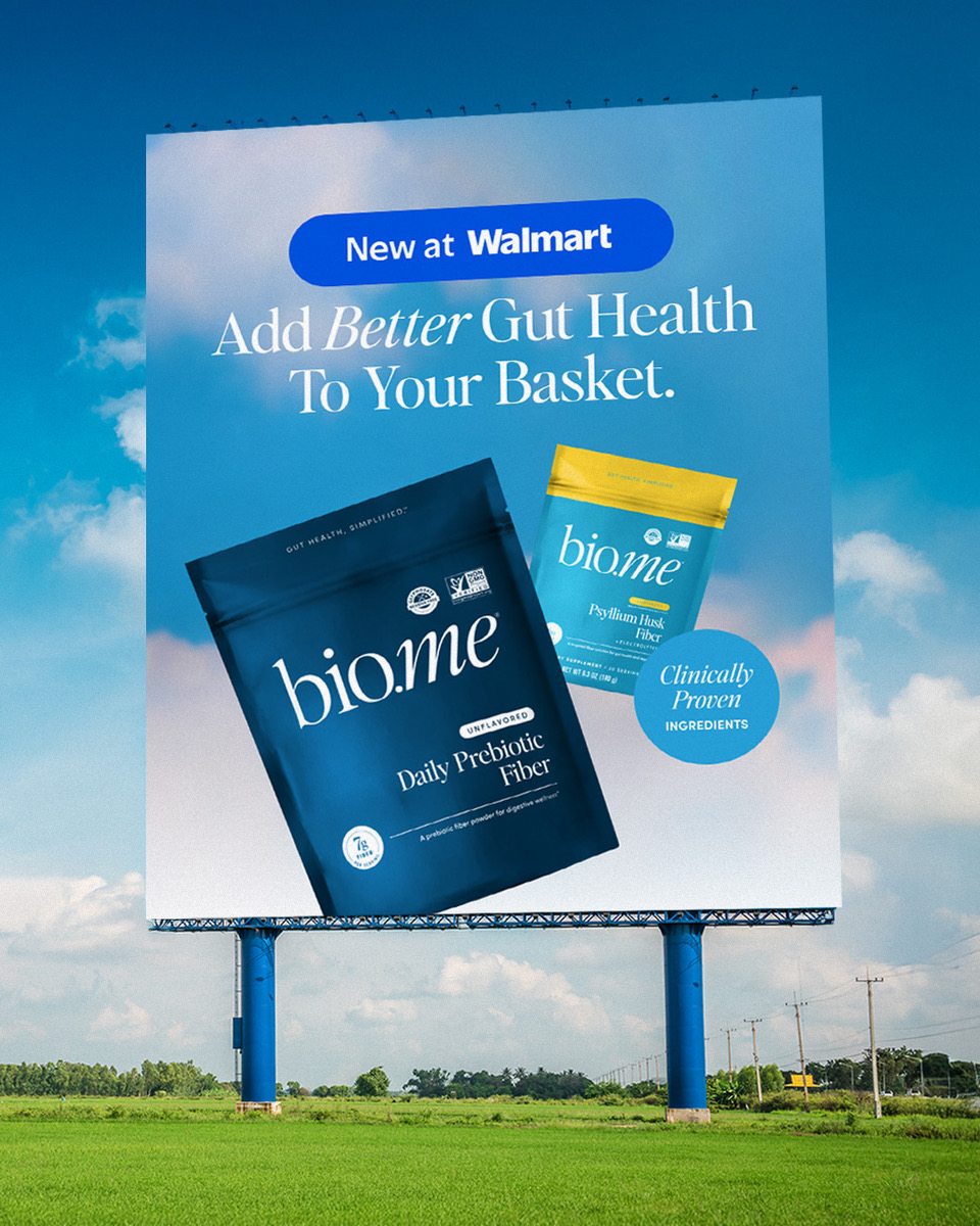 Bio.me billboard