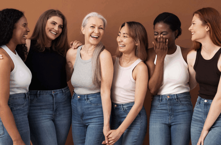 Diverse group of women