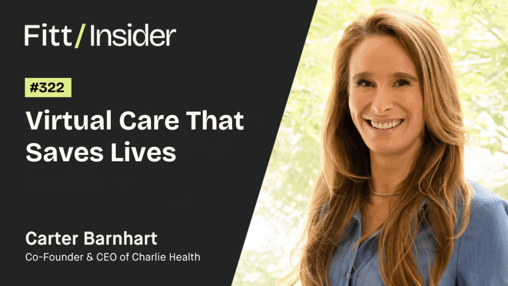 Graphic image of Carter Barnhart, with text 