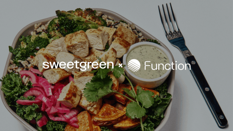 Sweetgreen x Function