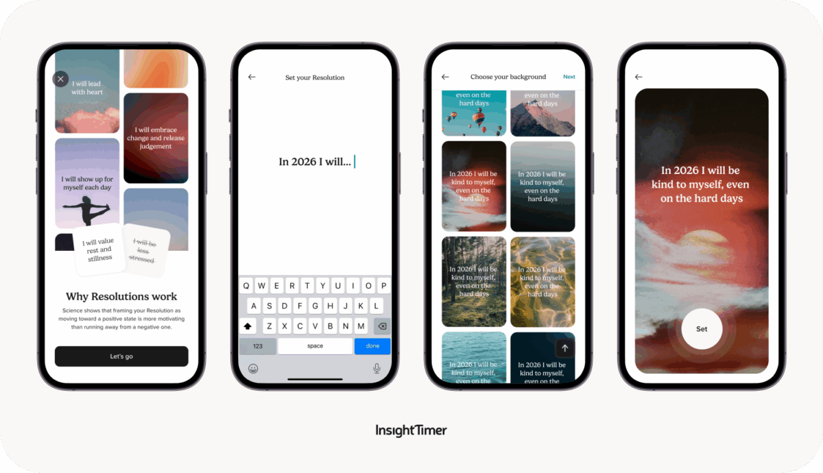 Insight Timer app interface