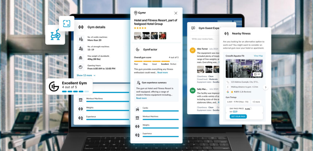HotelGyms.com GYMR browser extension