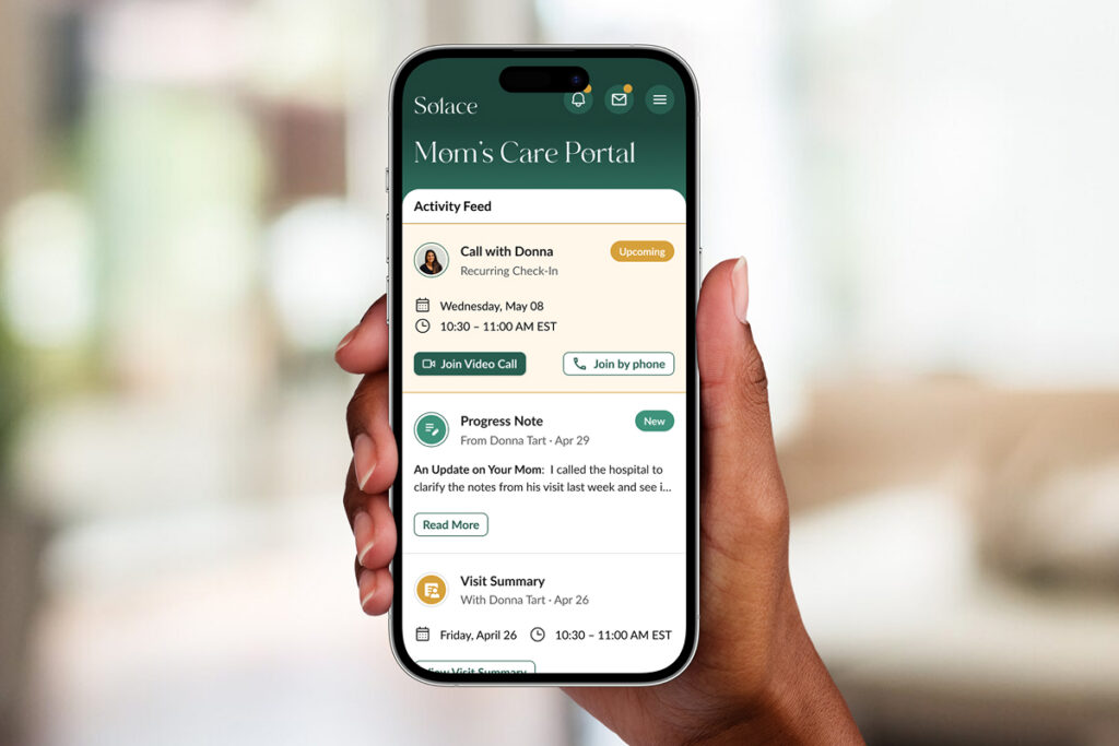 Solace Health mobile