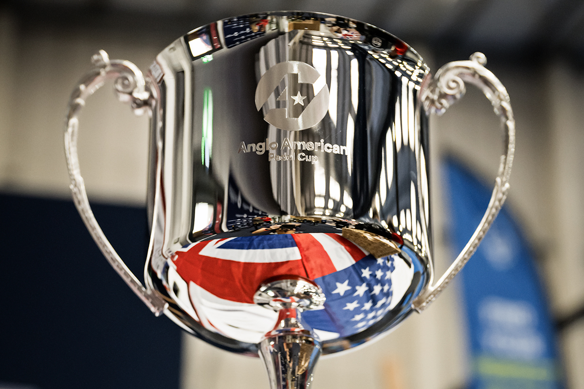 Anglo American Padel Cup trophy