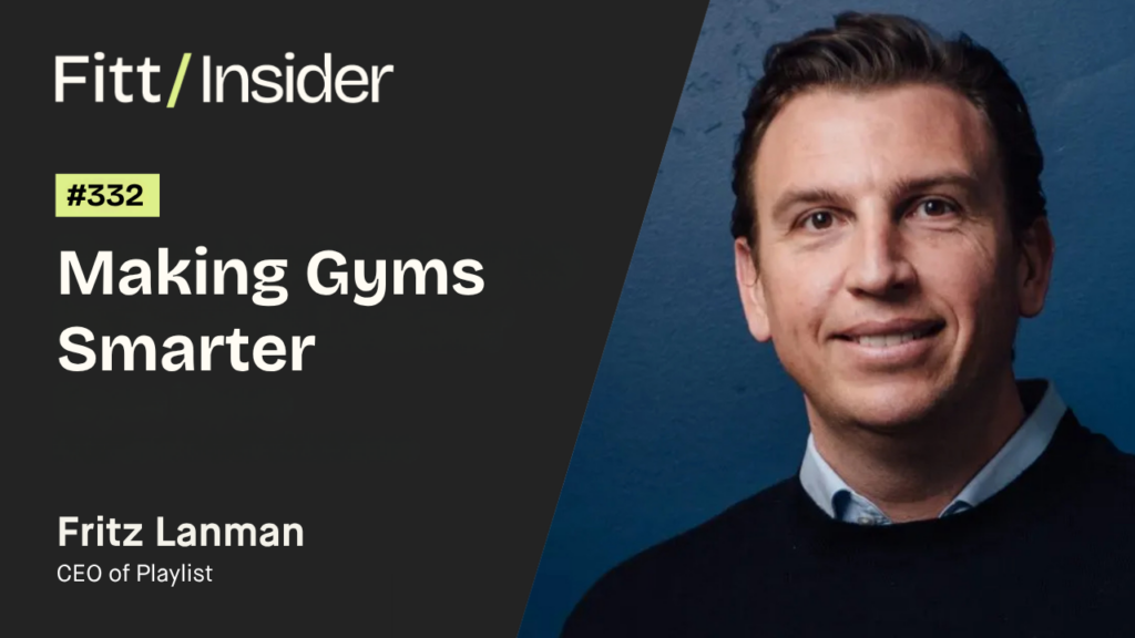 Graphic image of Fritz Lanman, with text 