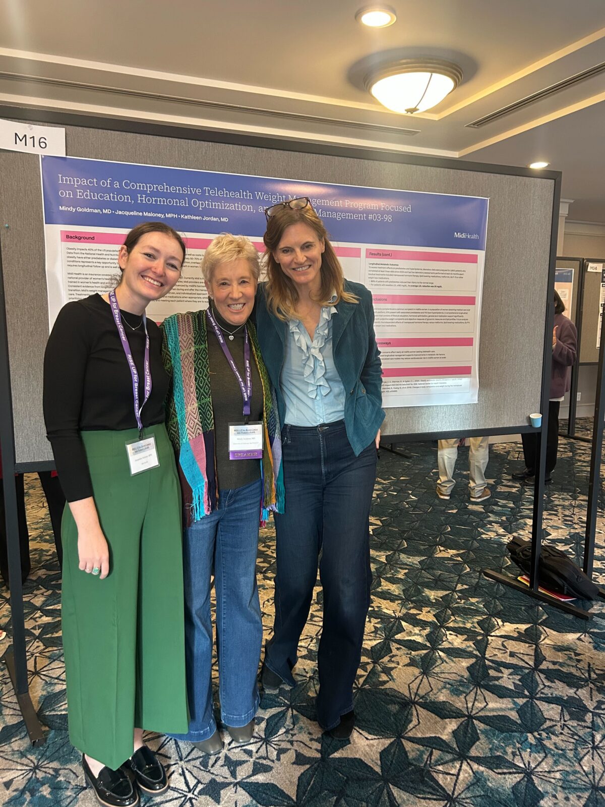 Midi Health team at conference