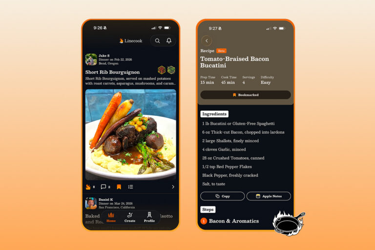 Linecook app