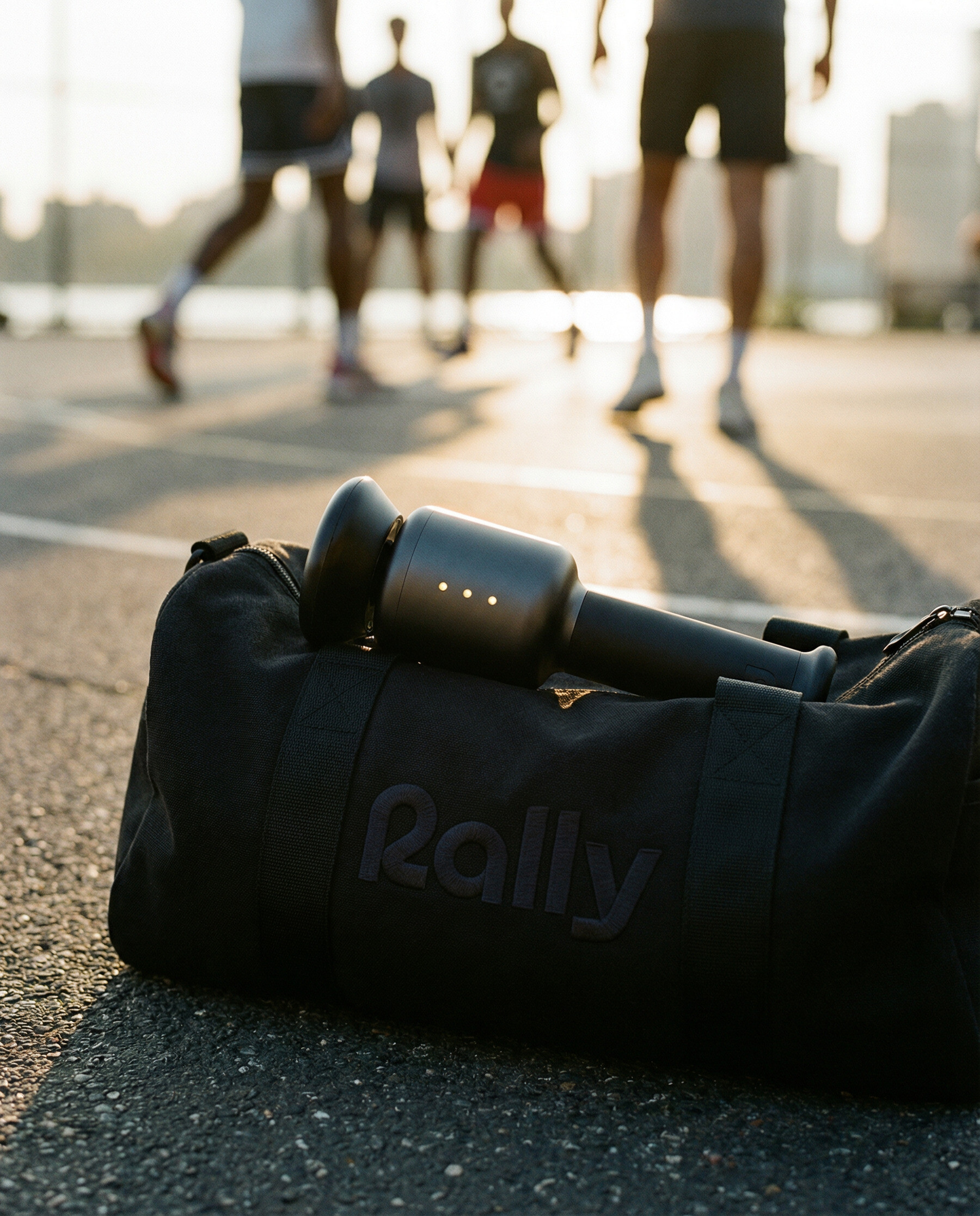 Rally device courtside