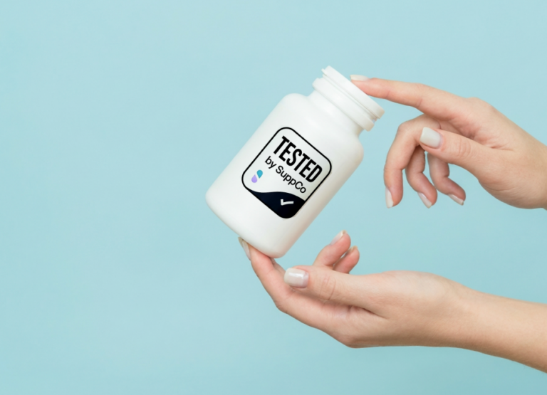 TESTED by SuppCo labeling