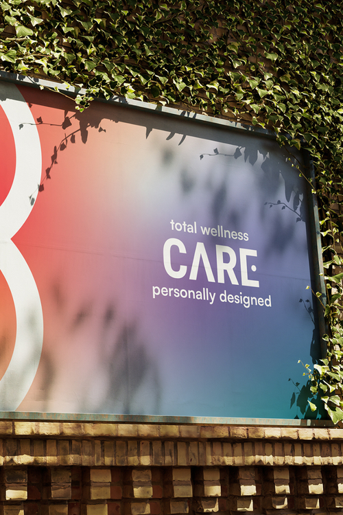 CARE app billboard