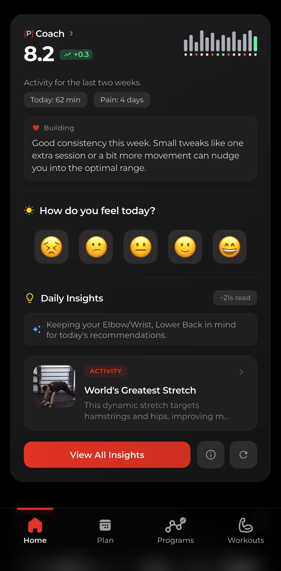 Prehab screenshot