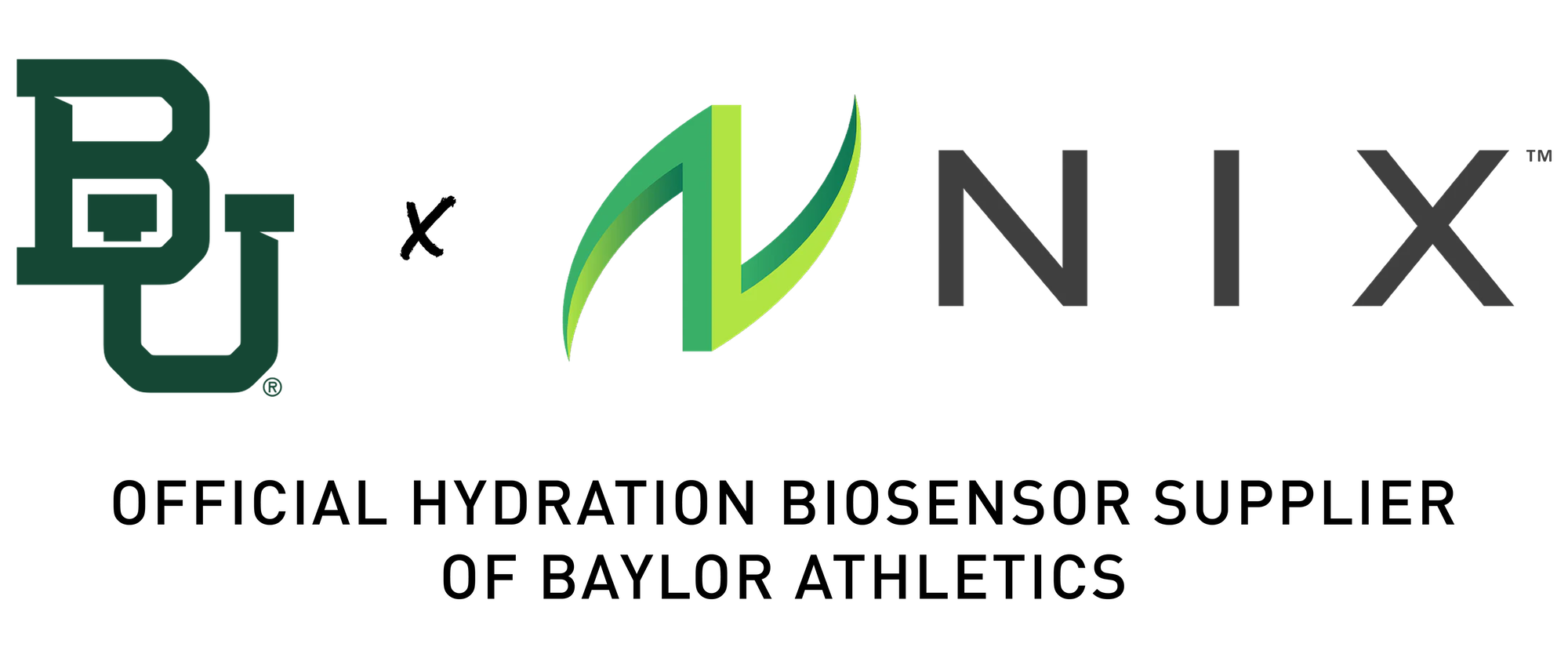 Baylor University x NIX logos