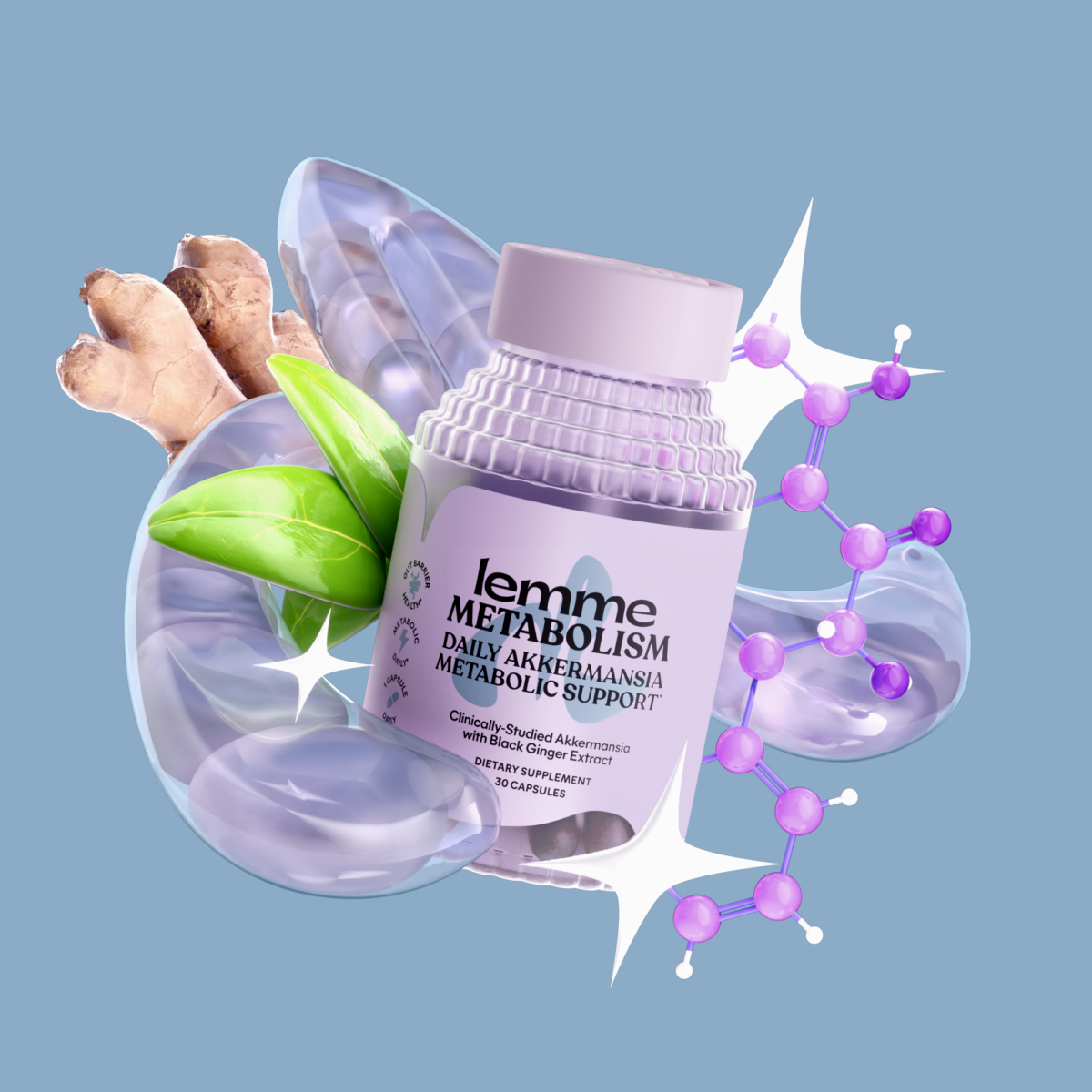 Lemme Metabolism Support 30ct bottle