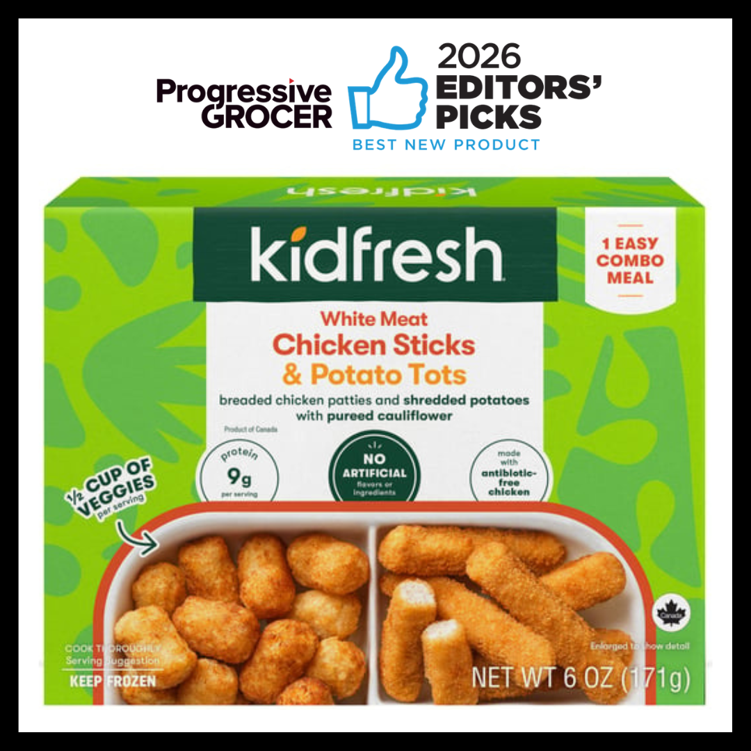 Kidfresh Chicken Sticks & Potato Tots