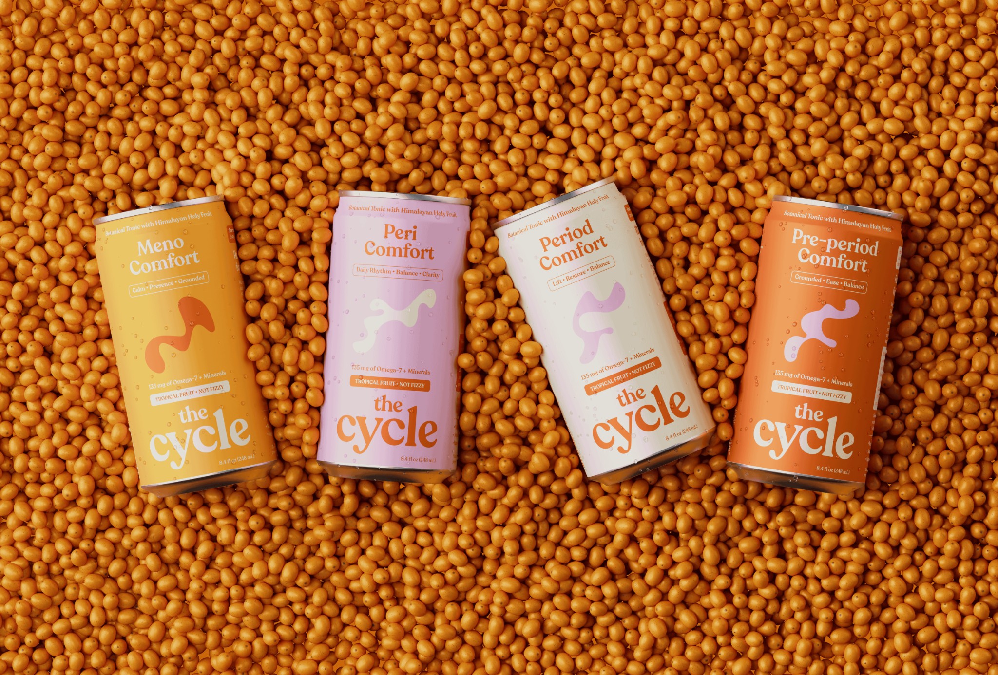 The Cycle beverage lineup