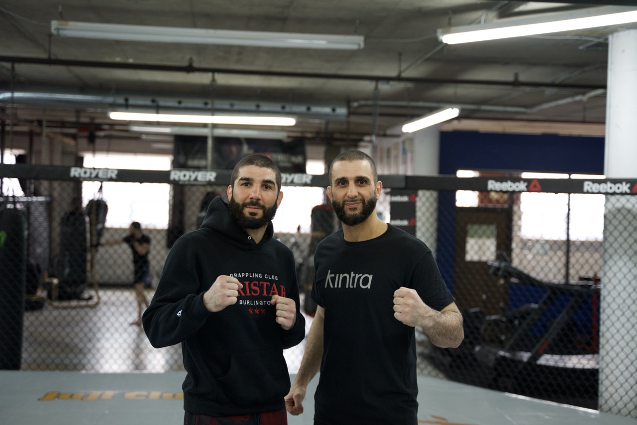 Ciryl Gane and Firas Zahabi