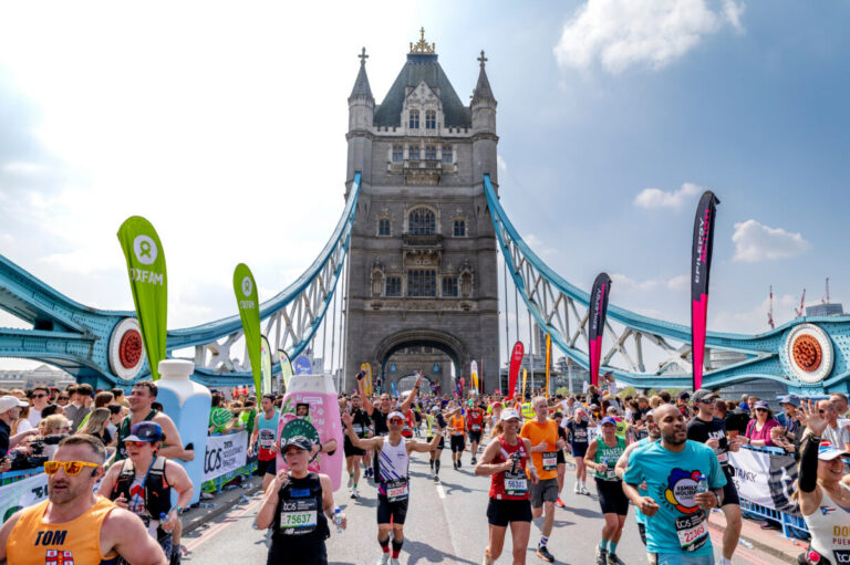 London Marathon runners