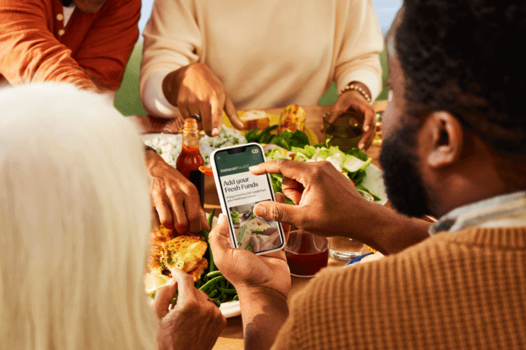 Instacart Health Fresh Funds on mobile app