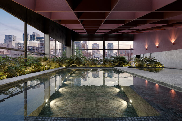 STILLE indoor pool