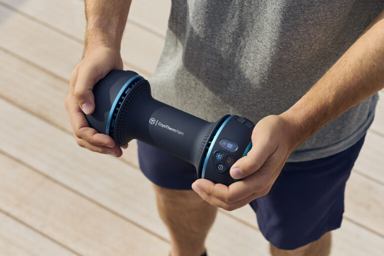 Therabody CryoTherm Palm device