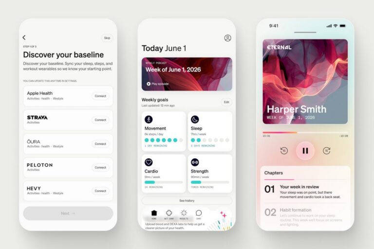 Eternal Podcast syncs with wearables