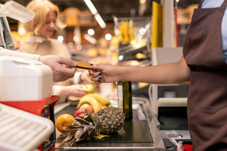 Grocery store checkout