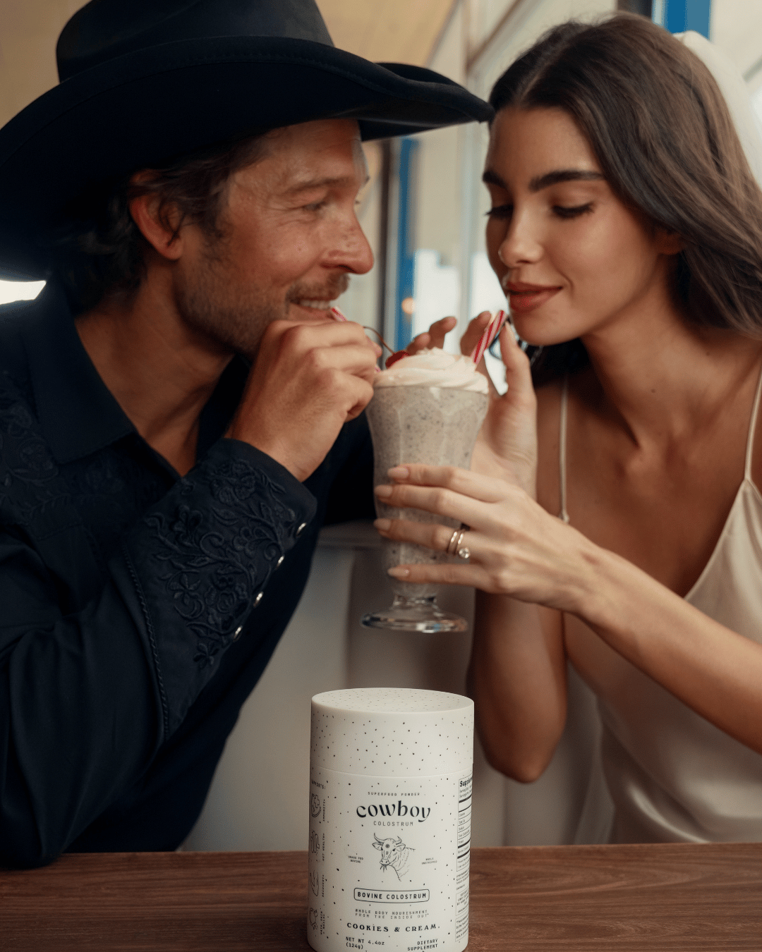 Milkshake made with Cowboy Colostrum