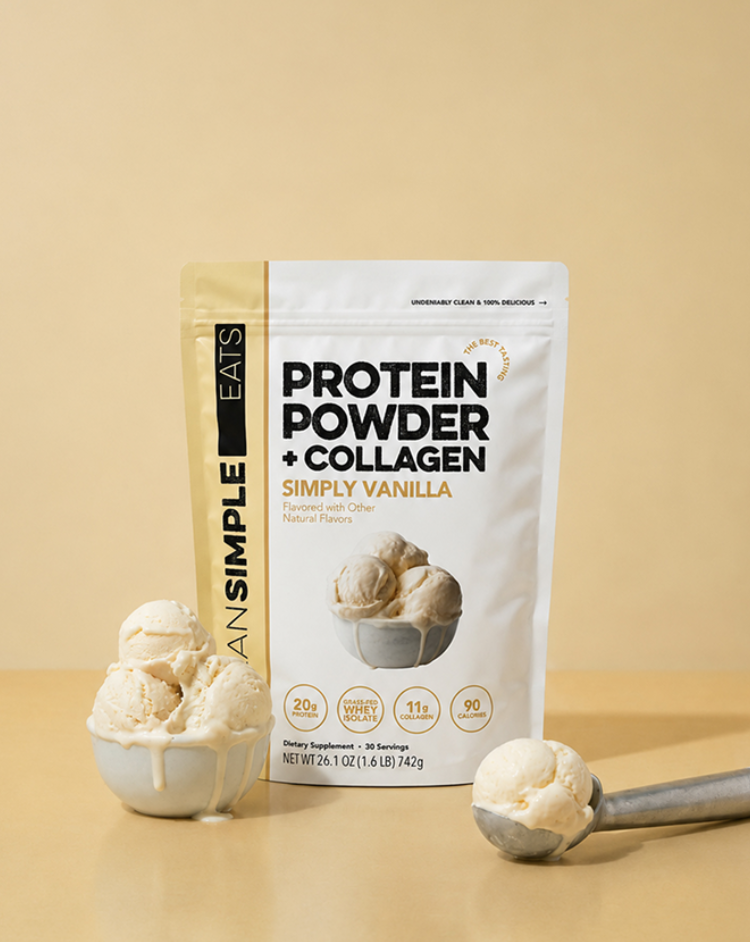 Clean Simple Eats protein powder with collagen